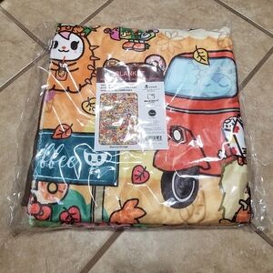 Tokidoki x Hello Kitty Autumn Market 55 X 39 Inch Blanket